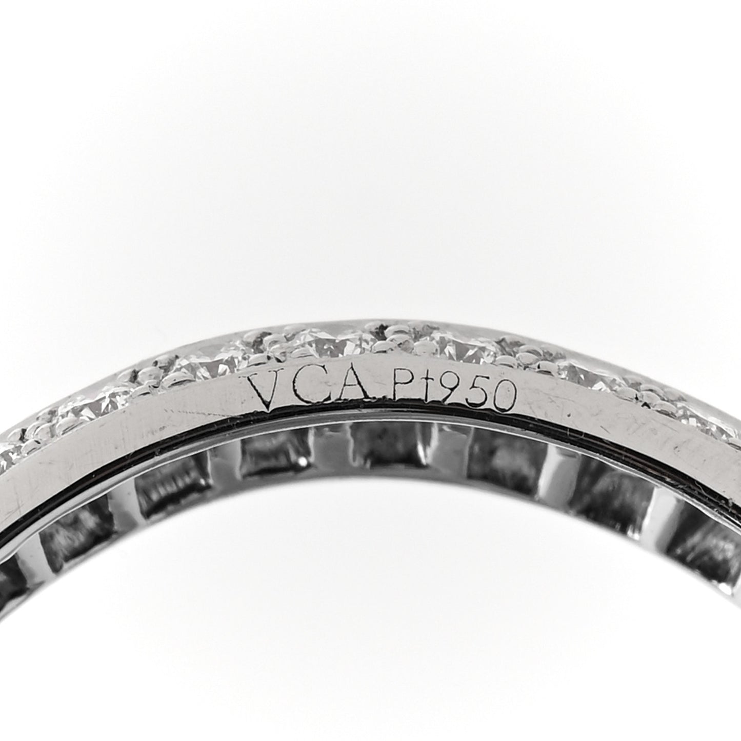 Platinum Diamond Couture Wedding Band Ring 52 6