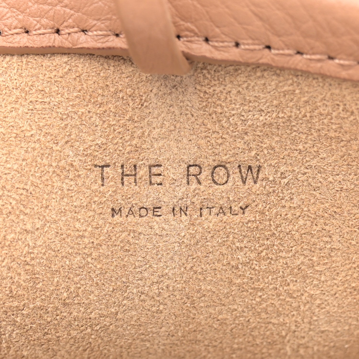 The Row Grained Calfskin Small N/S Park Tote Cinnamon 6 of 10