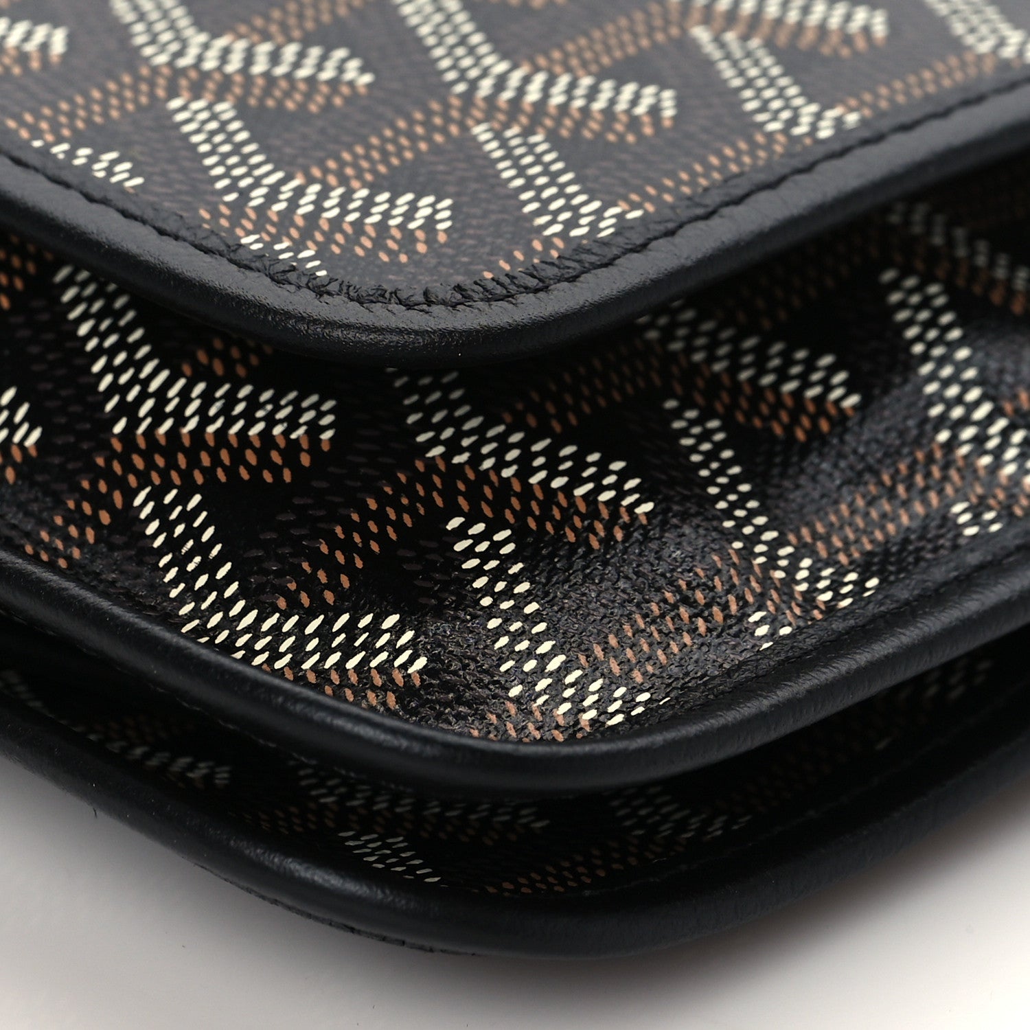 Goyard Goyardine Plumet Wallet Clutch Black 9 of 9