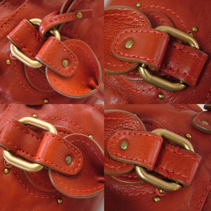 Chloe Leather Paddington Red 6 of 11