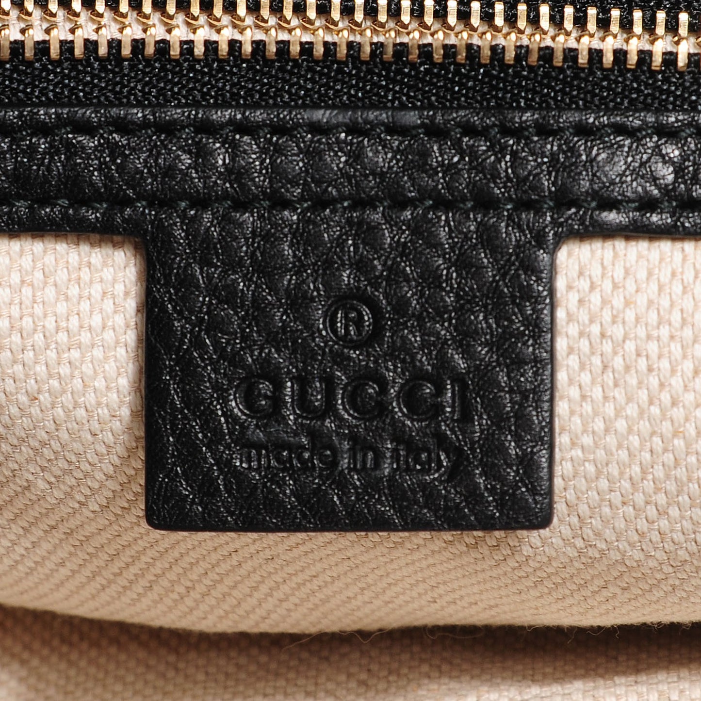 Pebbled Calfskin Medium Soho Chain Shoulder Bag Black