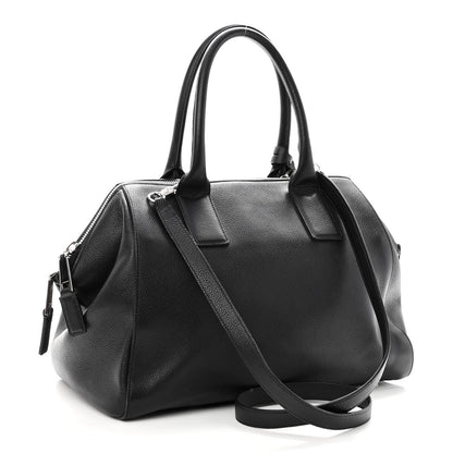 Marc Jacobs Textured Calfskin Medium Incognito Satchel Black 3 of 16