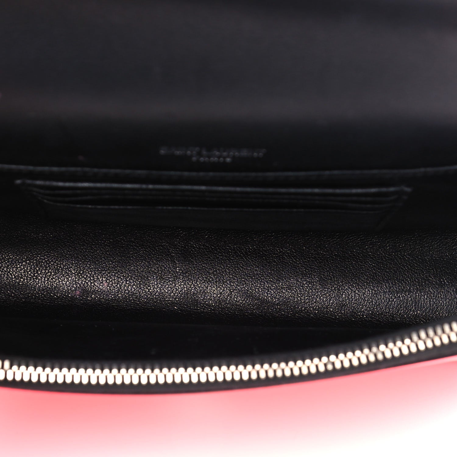 Saint Laurent Grain De Poudre Monogram Kate Belt Bag Neon Pink 5 of 12