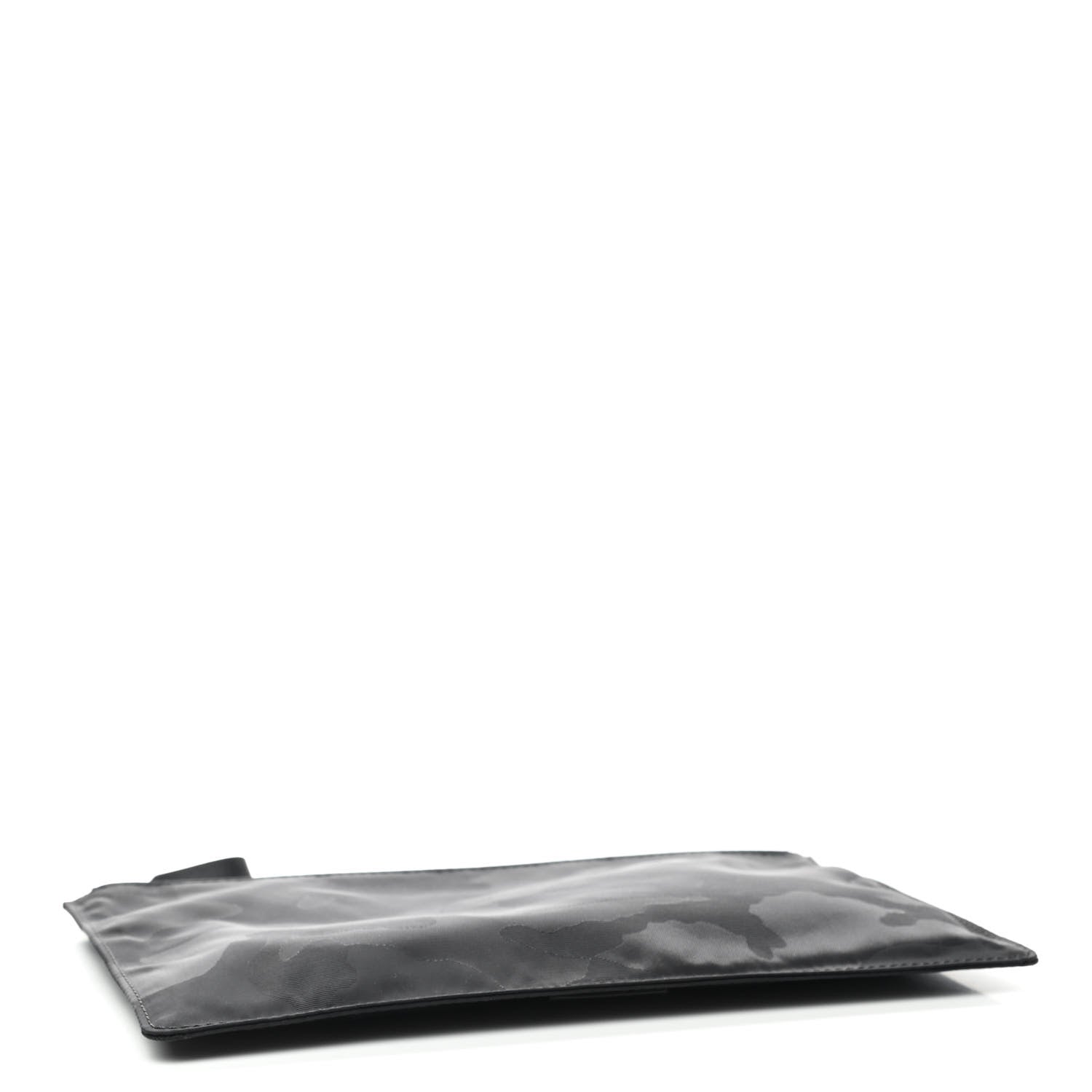 Valentino Garavani Nylon Camouflage Large Zip Pouch Black 4 of 7