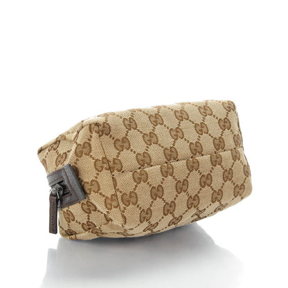 Gucci Monogram Large Cosmetic Case Brown 4 of 7