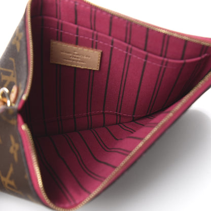 Louis Vuitton Monogram Neverfull MM GM Pochette Pivoine 5 of 8