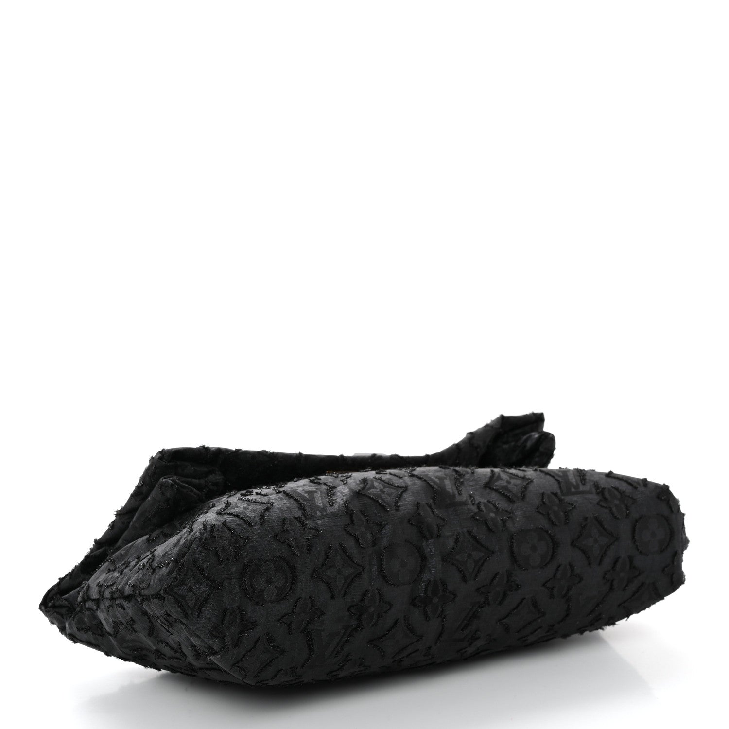 Louis Vuitton Lurex Quilted Monogram Altair Clutch Black 5 of 9