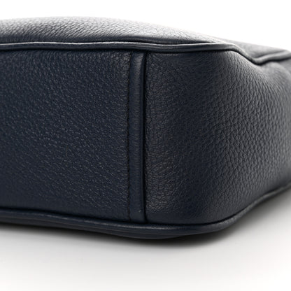 Prada Vitello Daino Mini Camera Crossbody Bag Baltico 10 of 13