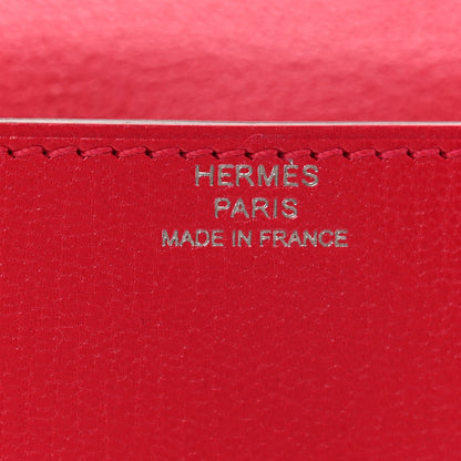 Hermes Chevre Chamkila Chaine d'Ancre To Go Wallet Rose Extreme 6 of 11