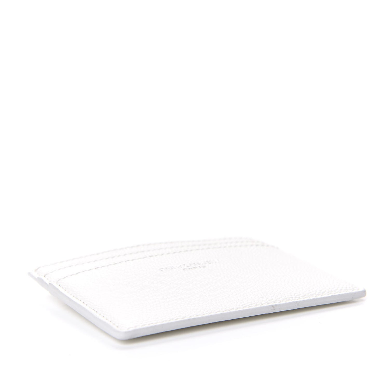 Grain de Poudre Credit Card Case Icy White