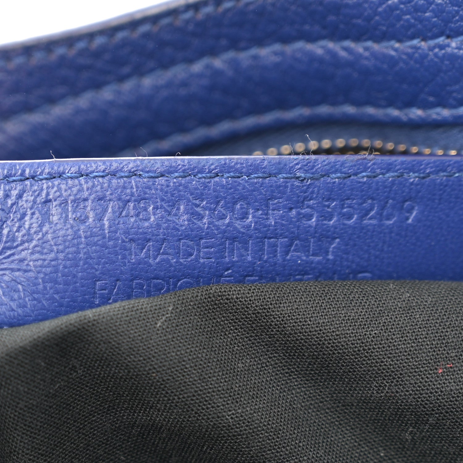 Balenciaga Chevre Gold Metallic Edge Hardware City Bleu Roi 8 of 14