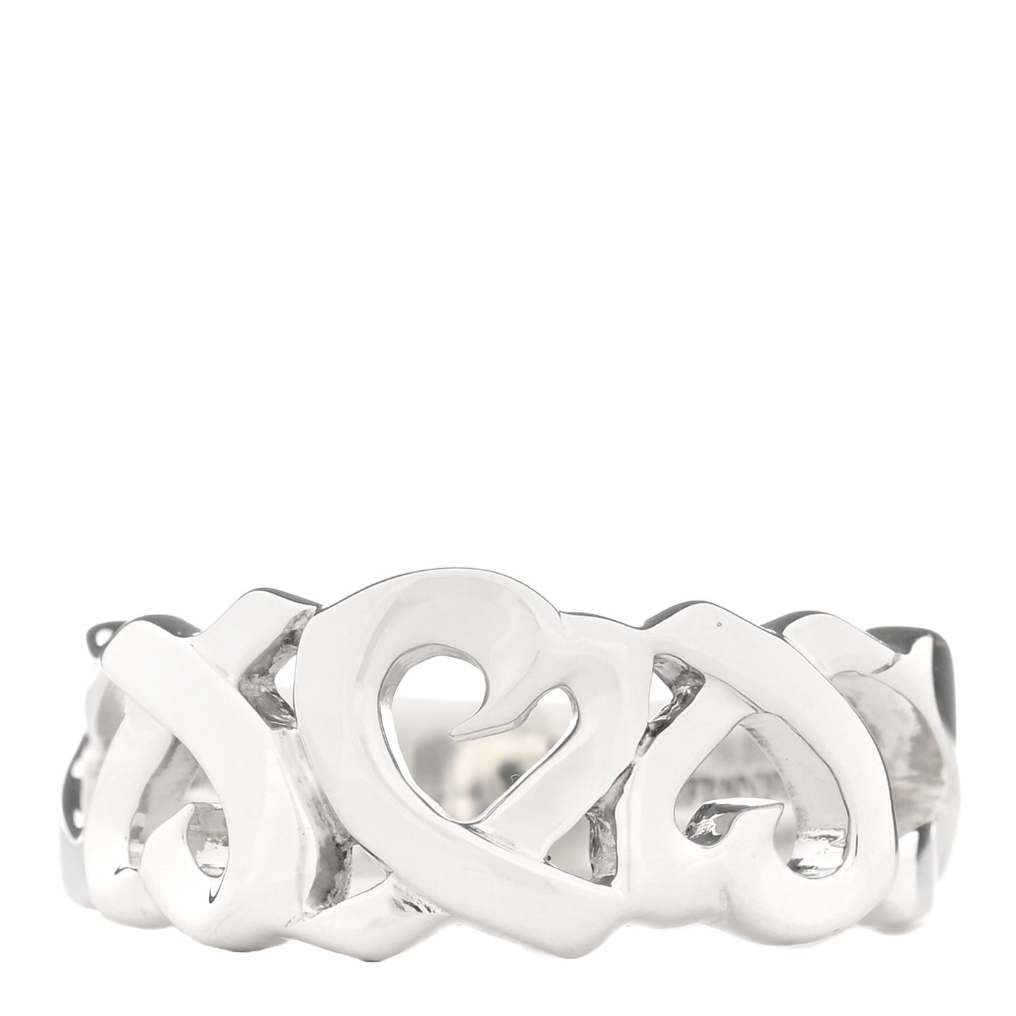 Sterling Silver Paloma Picasso Loving Hearts Ring 52 6