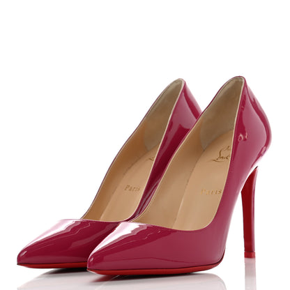 Christian Louboutin Patent Pigalle Follies 100 Pumps 38.5 Loulou 3 of 7