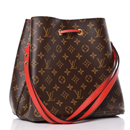 Louis Vuitton Monogram Neonoe MM Coquelicot 3 of 8