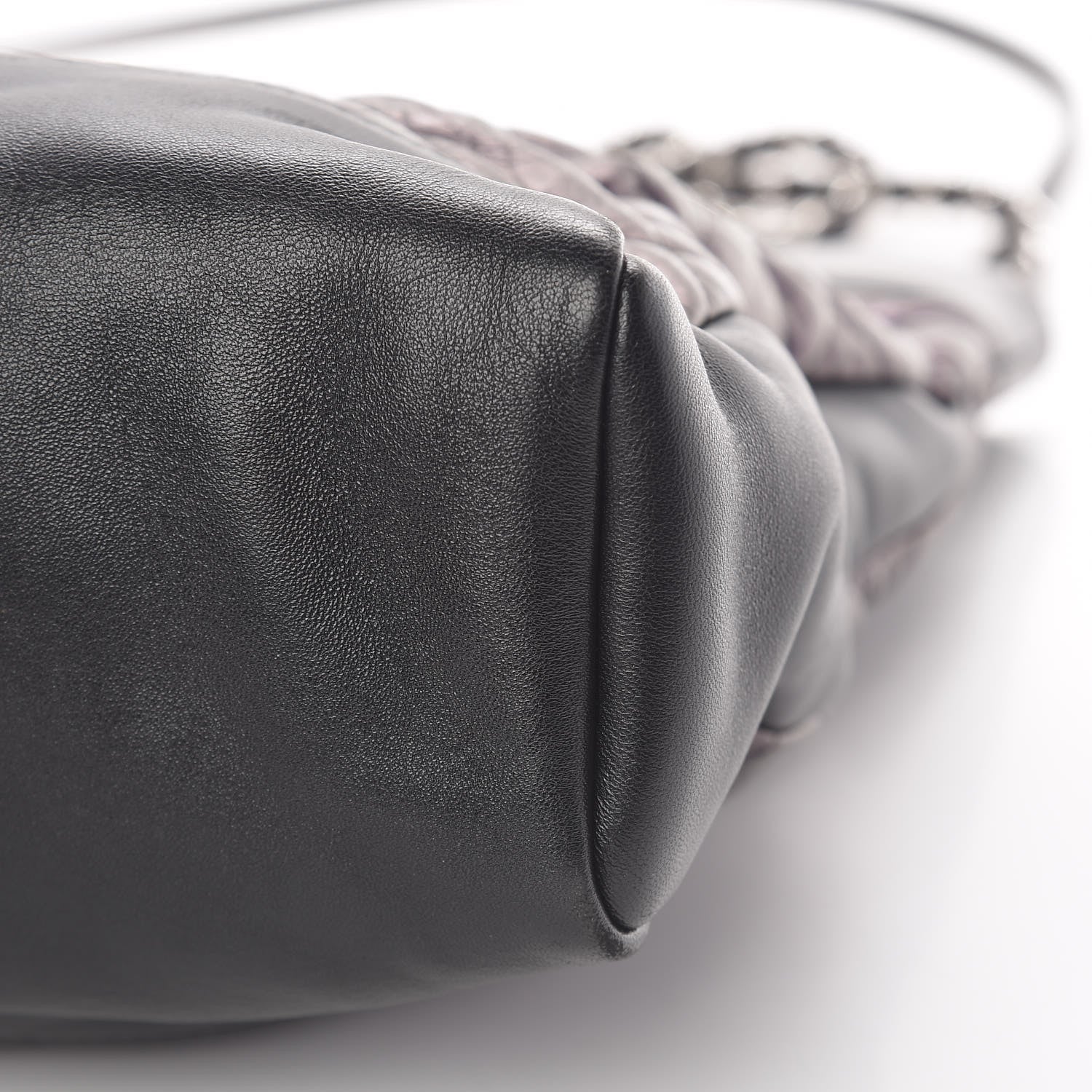 Chanel Aged Calfskin Quilted Large 31 Shopping Bag Black 9 of 10
