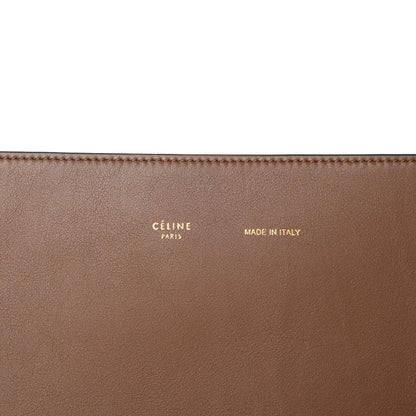 Celine Shiny Smooth Calfskin Small Twisted Cabas Camel Brick 7 of 8