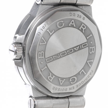 Bulgari BVLGARI Stainless Steel Diagono 29mm Quartz Watch Silver 4 of 7
