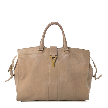Saint Laurent Sheepskin Large Cabas ChYc Beige 1 of 24