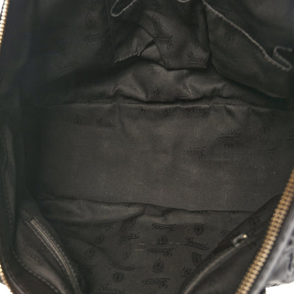 Gucci Guccissima Medium Sukey Top Handle Bag Dark Brown 5 of 9
