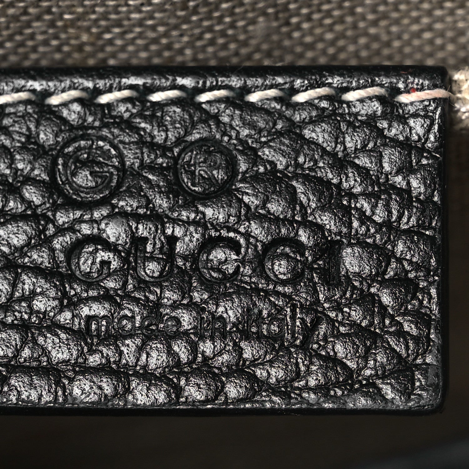 Gucci Dollar Calfskin Small Interlocking G Shoulder Bag Black 6 of 17