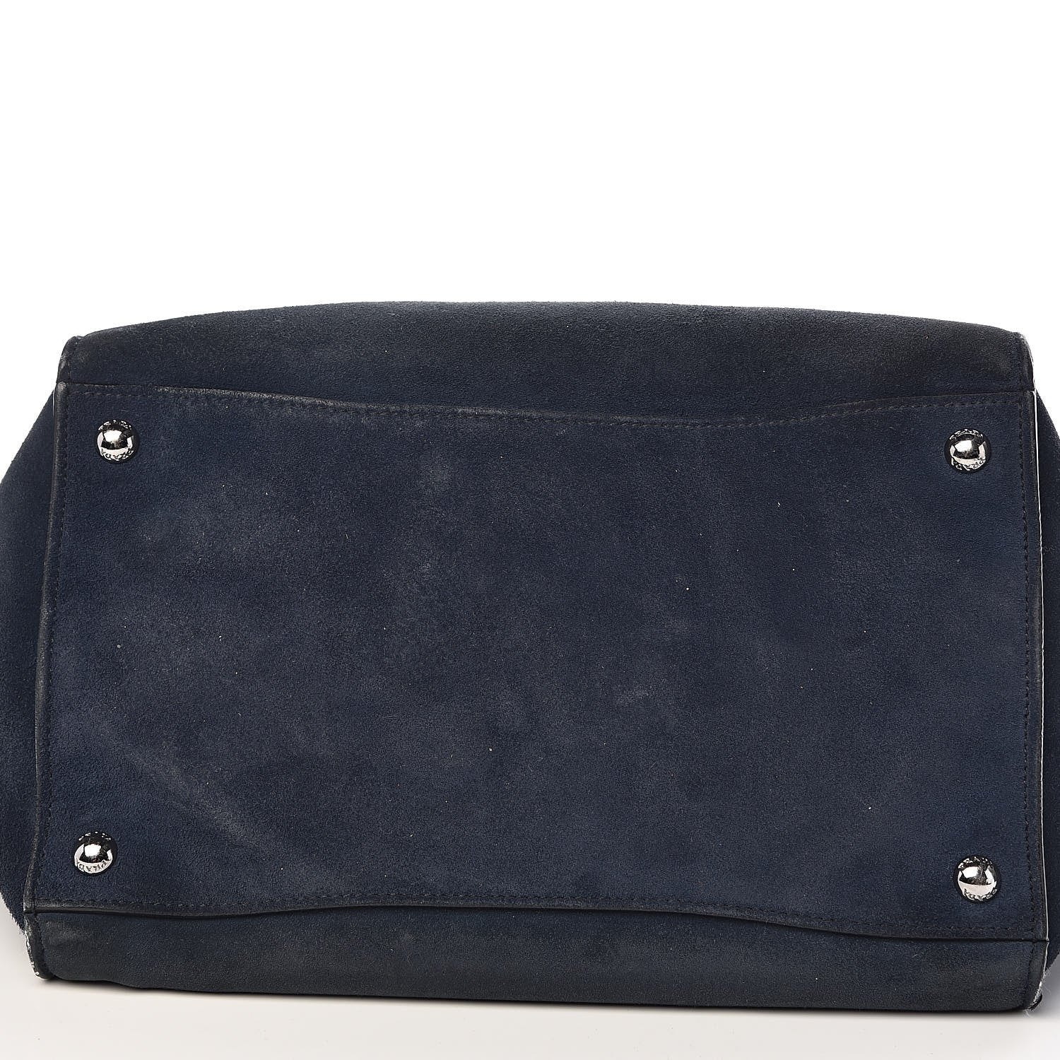 Prada Suede Scamosciato Twin Pocket Tote Oltremare 21 of 21