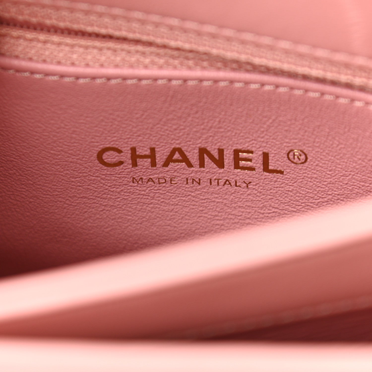 Chanel Lambskin Chevron Quilted Small Trendy CC Dual Handle Flap Bag Light Pink 6 of 11