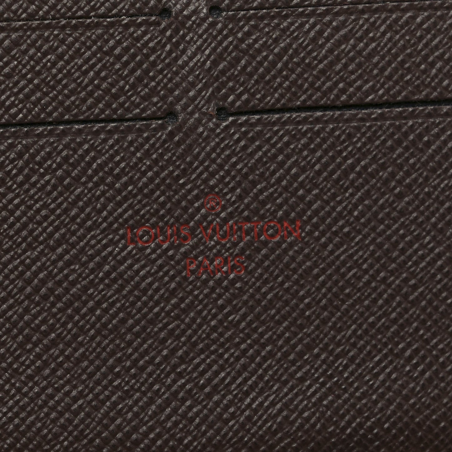 Damier Ebene Zippy Organizer Wallet