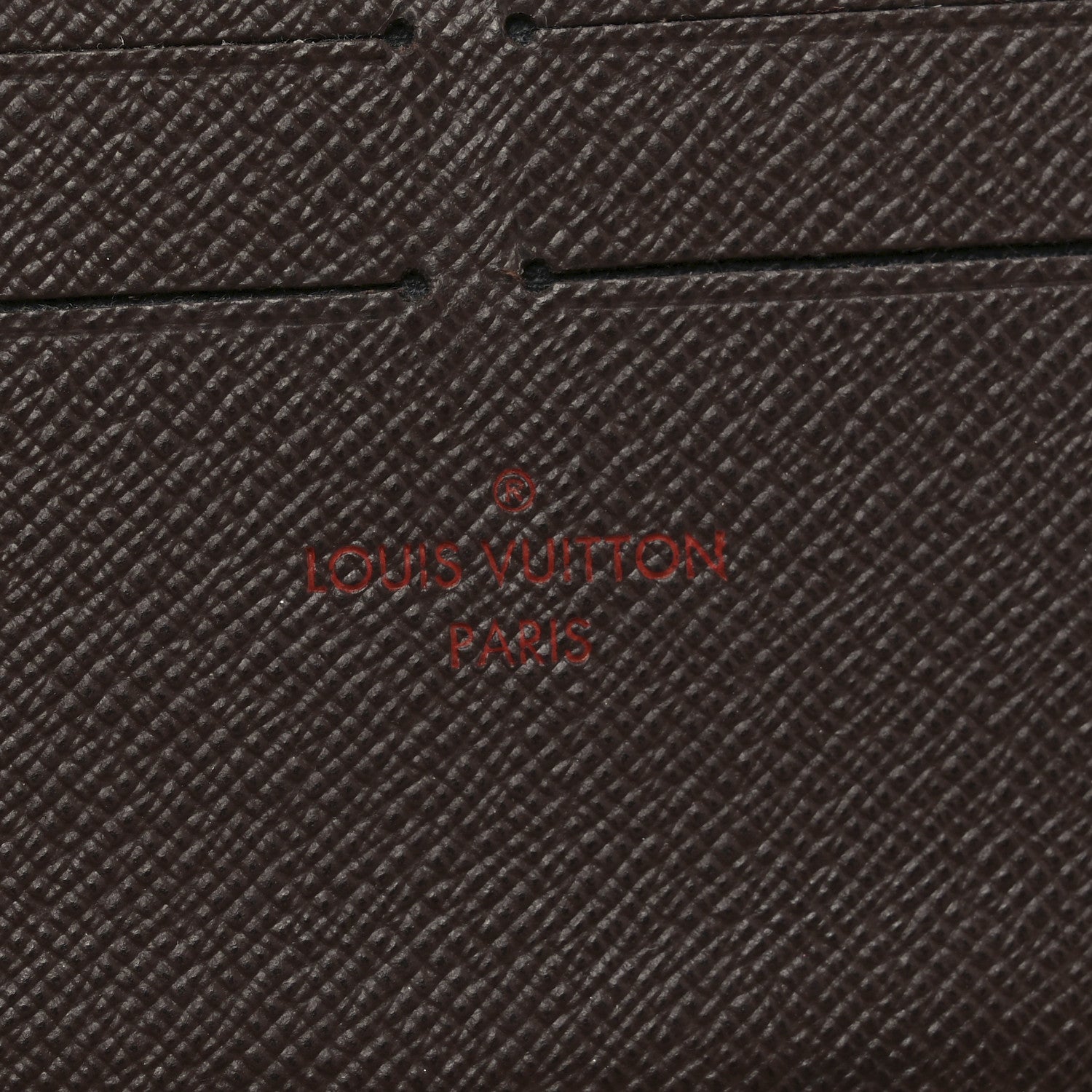 Louis Vuitton Damier Ebene Zippy Organizer Wallet 6 of 6