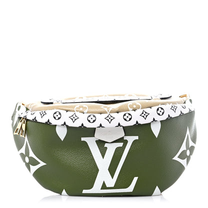 Louis Vuitton Monogram Giant Bumbag Kaki Beige 1 of 12