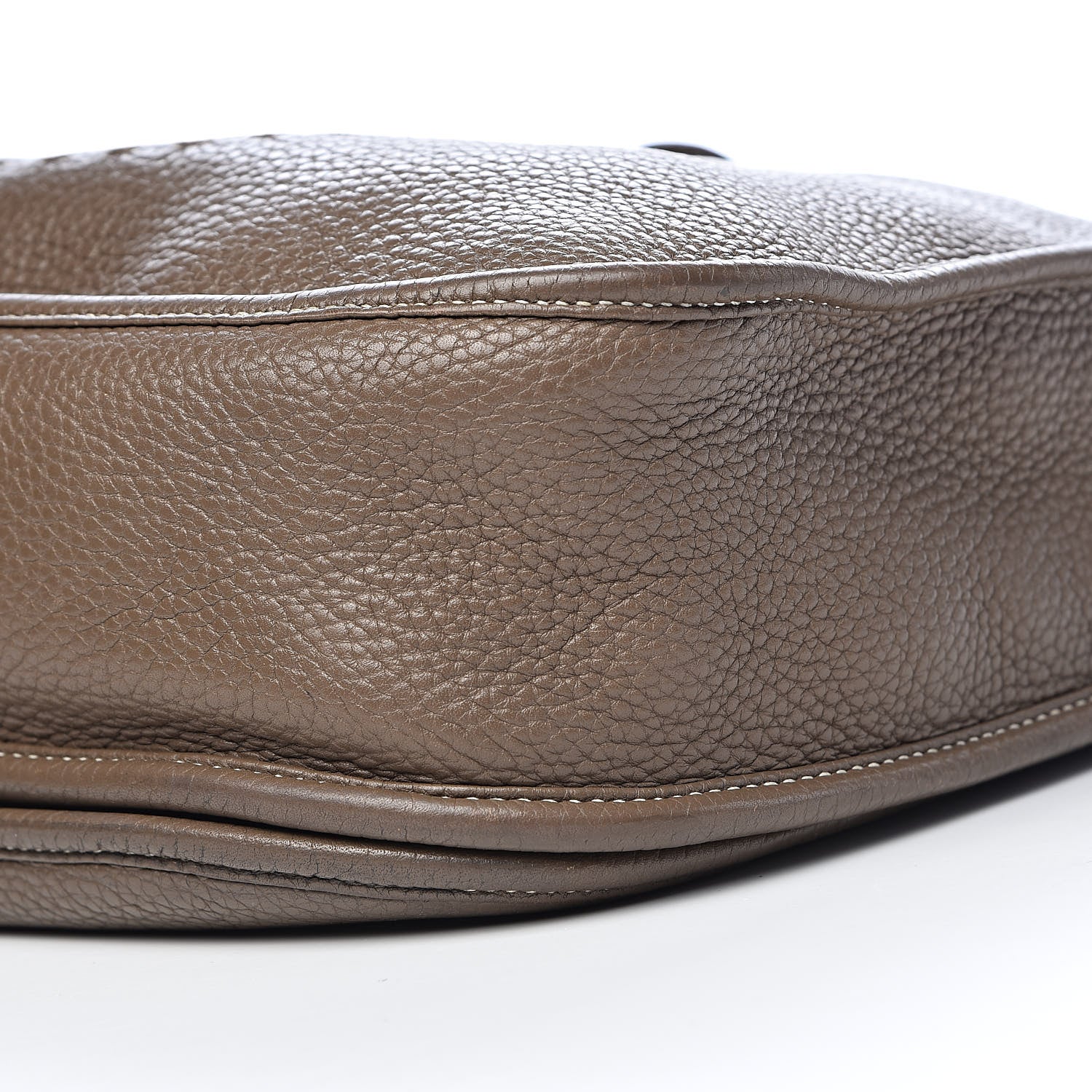Hermes Taurillon Clemence Evelyne III GM Etoupe 9 of 11