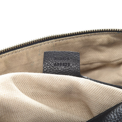 Gucci Pebbled Calfskin Medium Soho Bowler Black 7 of 16