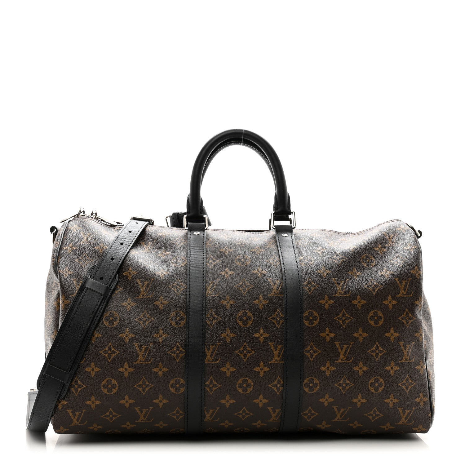 Louis Vuitton Monogram Macassar Keepall Bandouliere 45 1 of 12