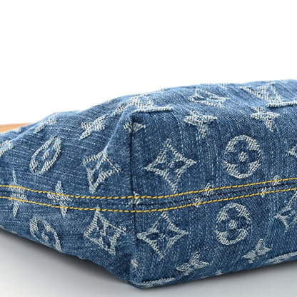 Louis Vuitton Monogram Denim Hills Pochette Blue 8 of 9