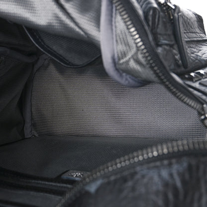 MCM Visetos Small Side Stud Stark Backpack Black 5 of 11
