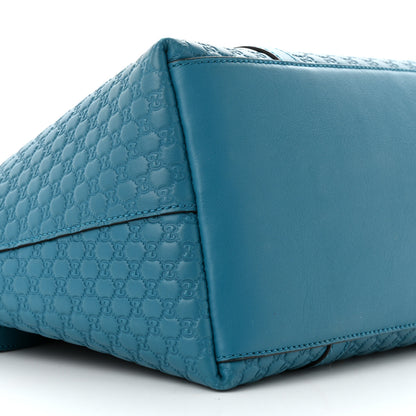 Gucci Soft Microguccissima Dome Satchel Deep Cobalt 10 of 11