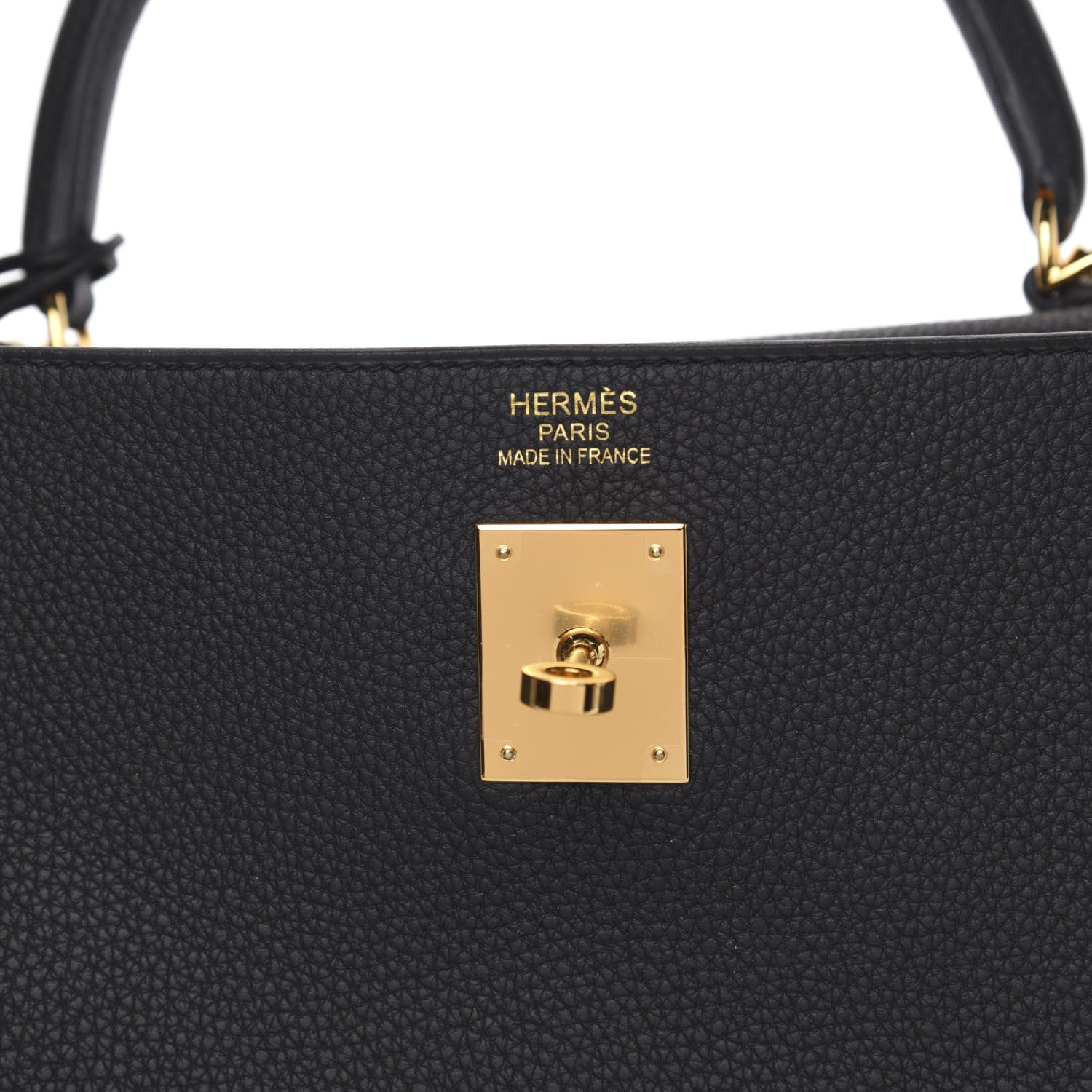 Hermes Togo Kelly Retourne 35 Black 7 of 11