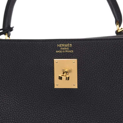 Hermes Togo Kelly Retourne 35 Black 7 of 11