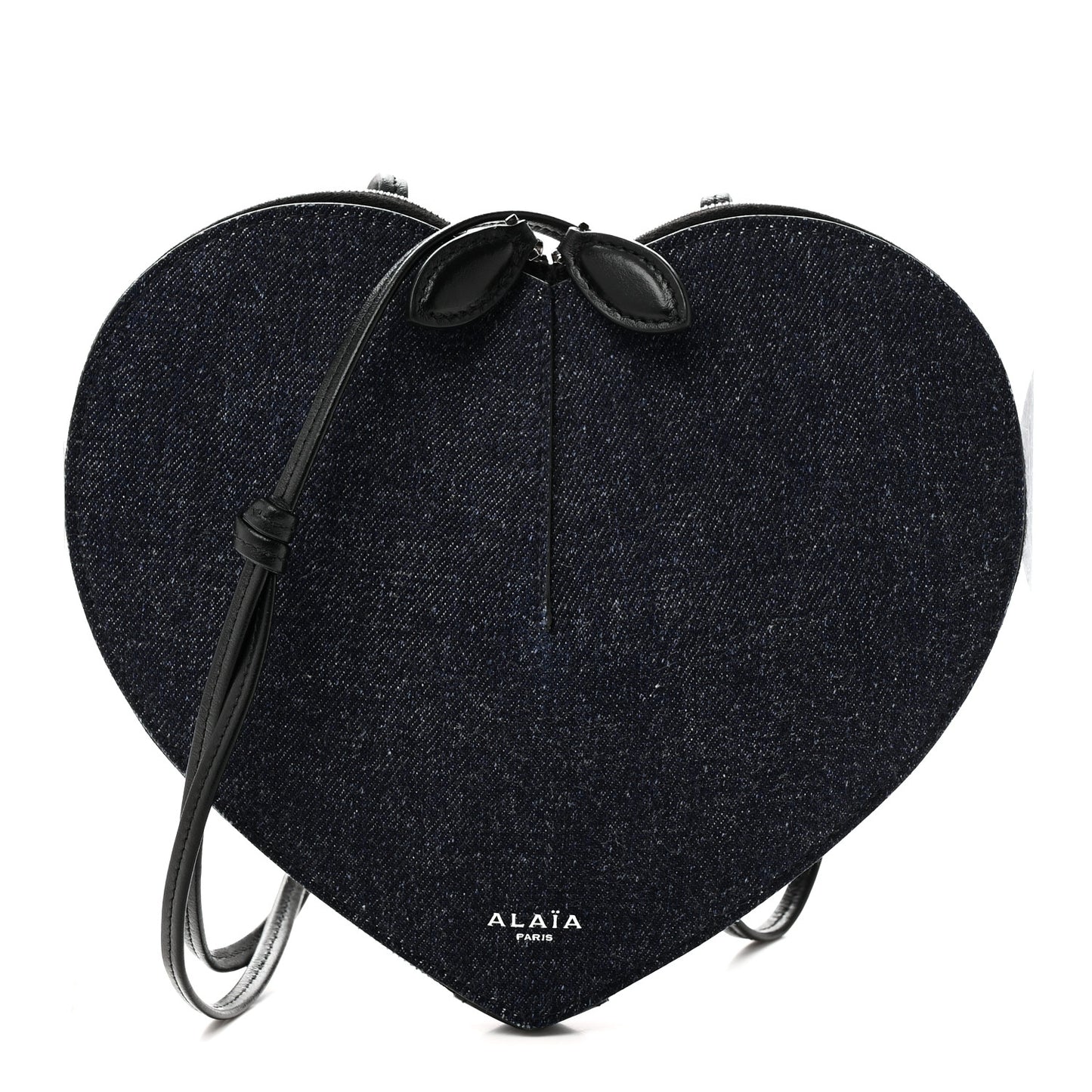 Denim Le Coeur Bag Blue