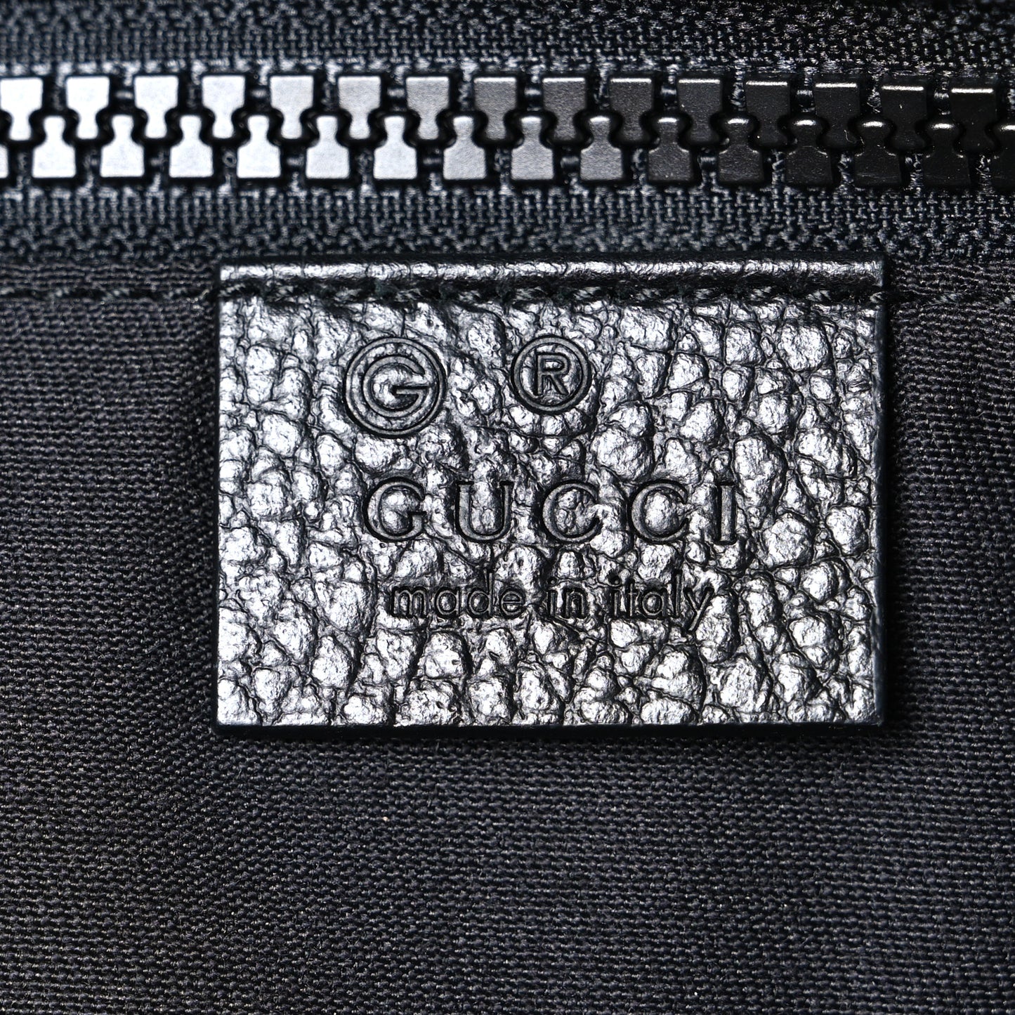 Nylon Monogram Slim Backpack Black