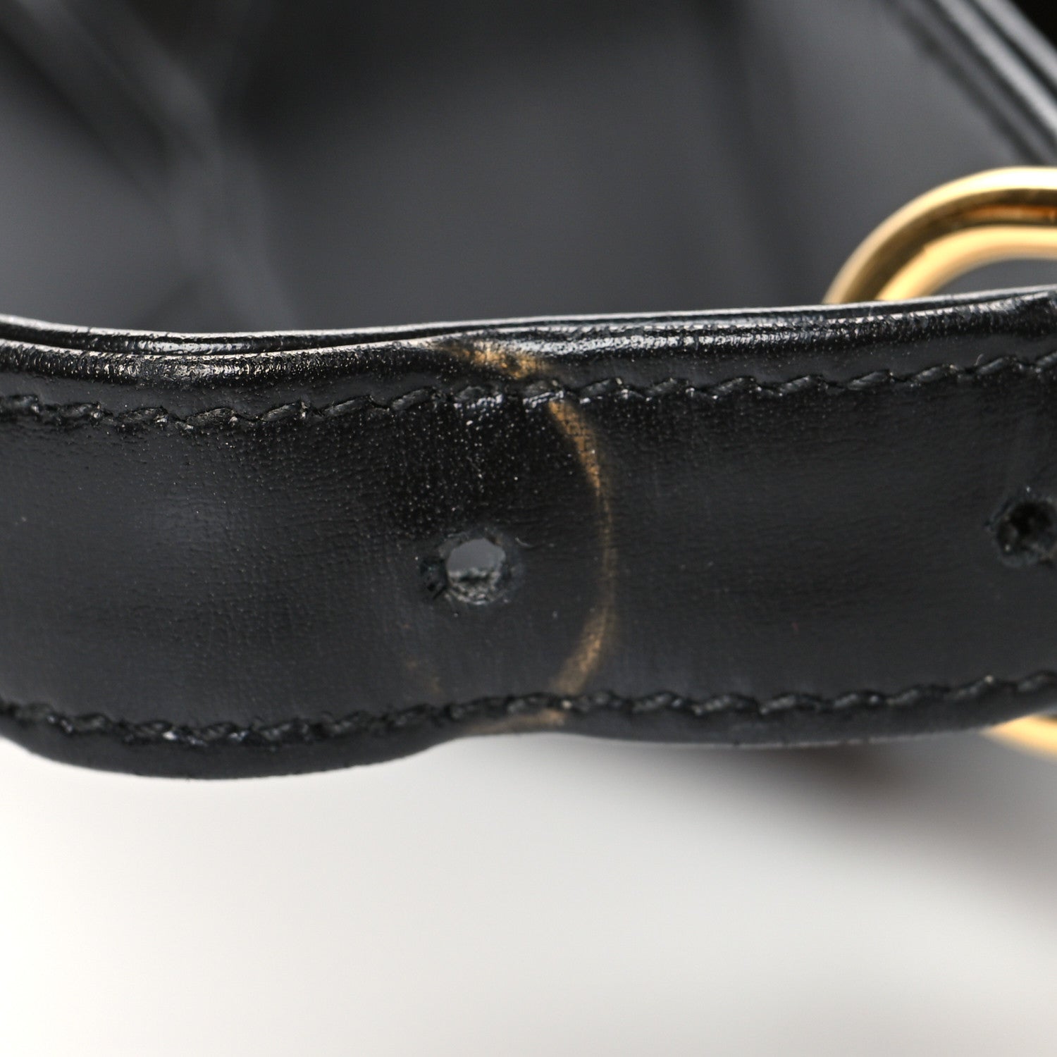 Gucci Boarded Dyana Lux Calfskin Small Jackie 1961 Hobo Black 17 of 17
