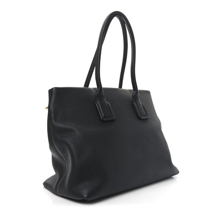 Bottega Veneta Grained Calfskin Saint Germain Tote Black 2 of 10