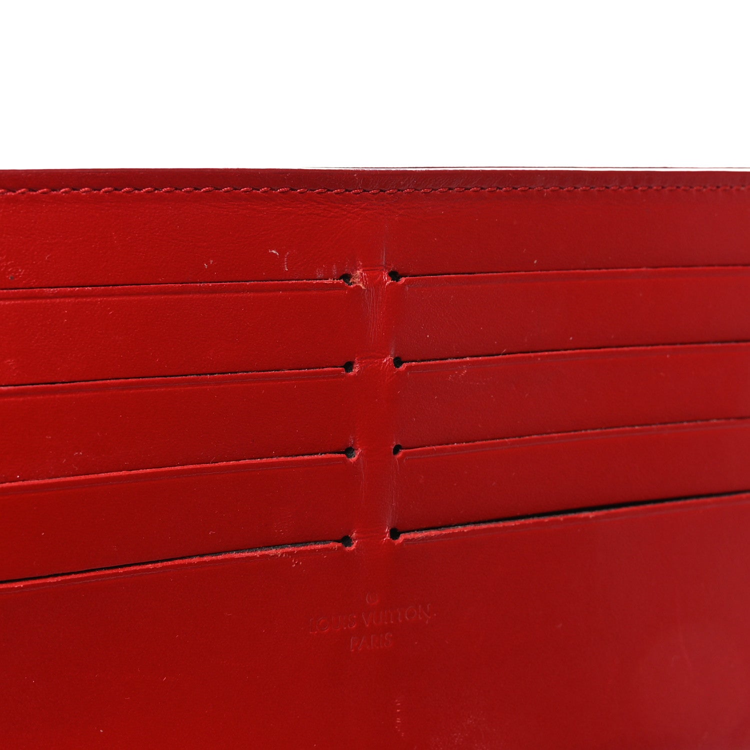 Louis Vuitton Vernis Felicie Pochette Chain Wallet Cherry 11 of 13
