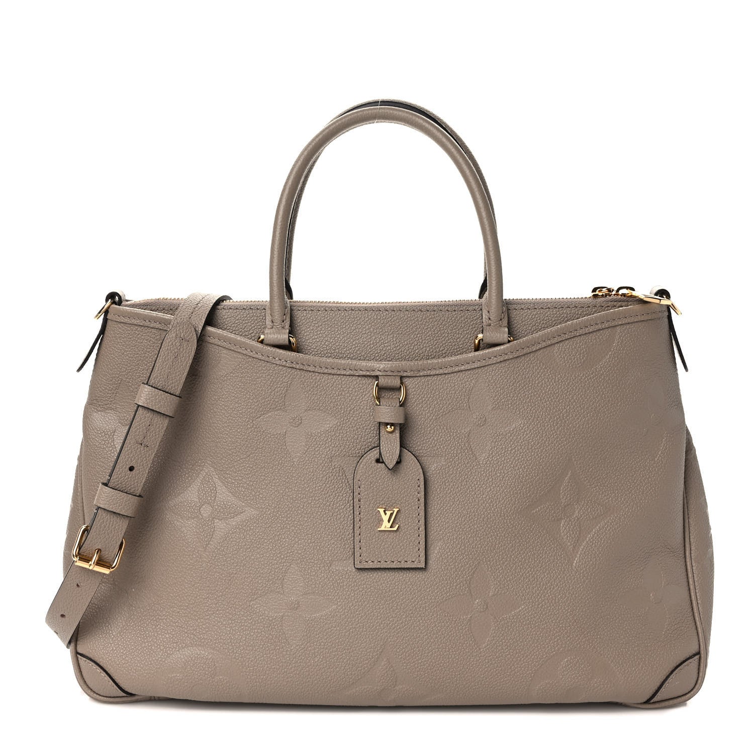 Louis Vuitton Empreinte Monogram Giant Trianon MM Tourterelle 1 of 11