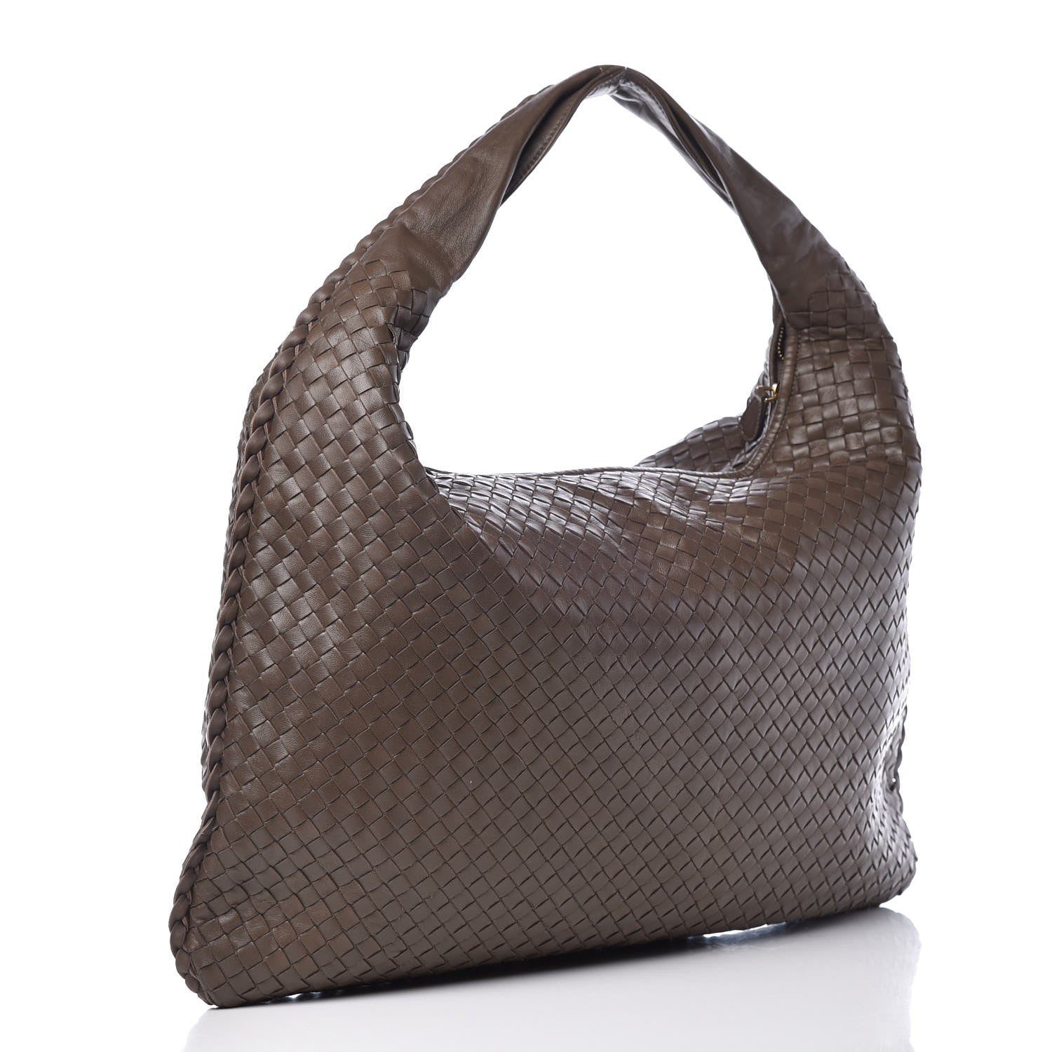Bottega Veneta Nappa Intrecciato Maxi Veneta Hobo Ebano 3 of 10