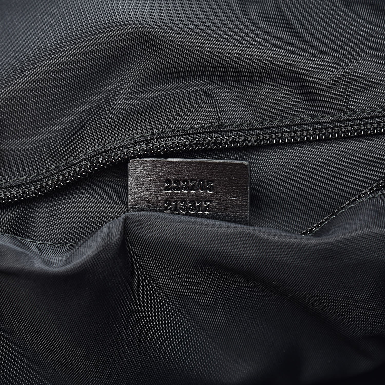 Gucci Coated Canvas Interlocking G Travel Backpack Black 8 of 15