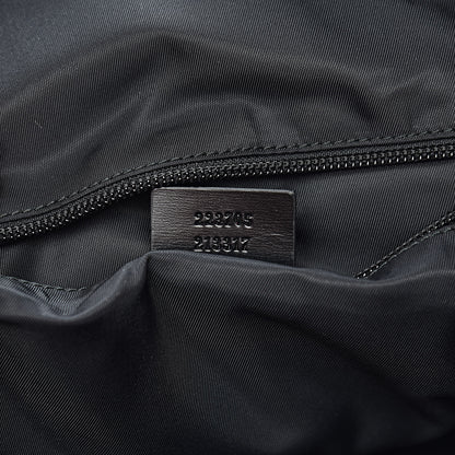 Gucci Coated Canvas Interlocking G Travel Backpack Black 8 of 15