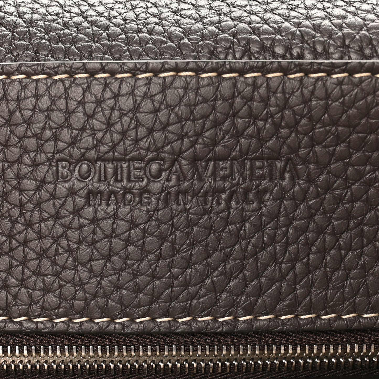 Grained Calfskin Intrecciato Small Andiamo Messenger Bag Fondant