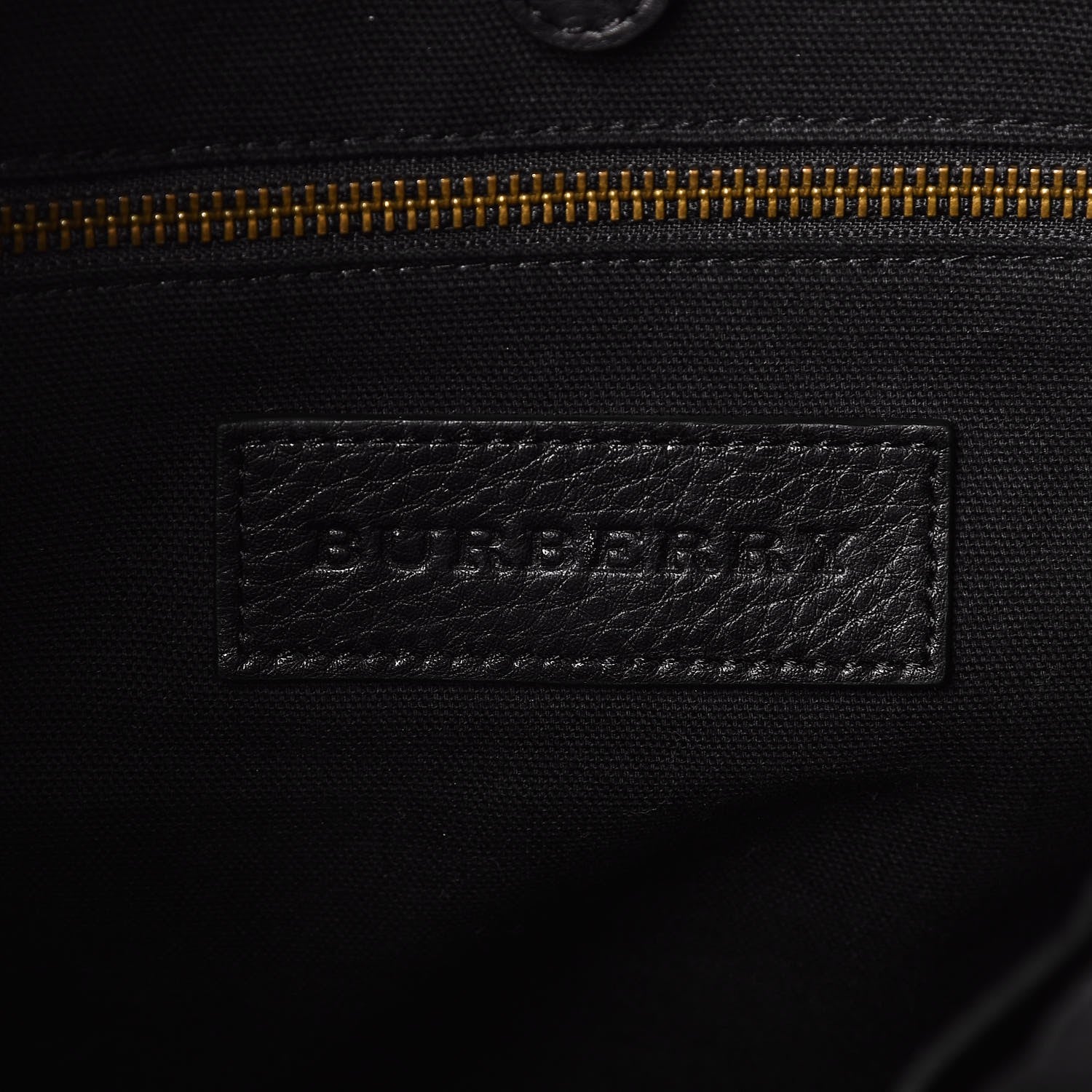 Burberry Canvas Mega Check Drifton Backpack Black 6 of 7