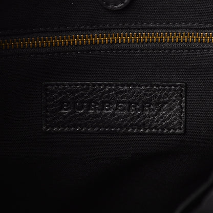 Burberry Canvas Mega Check Drifton Backpack Black 6 of 7