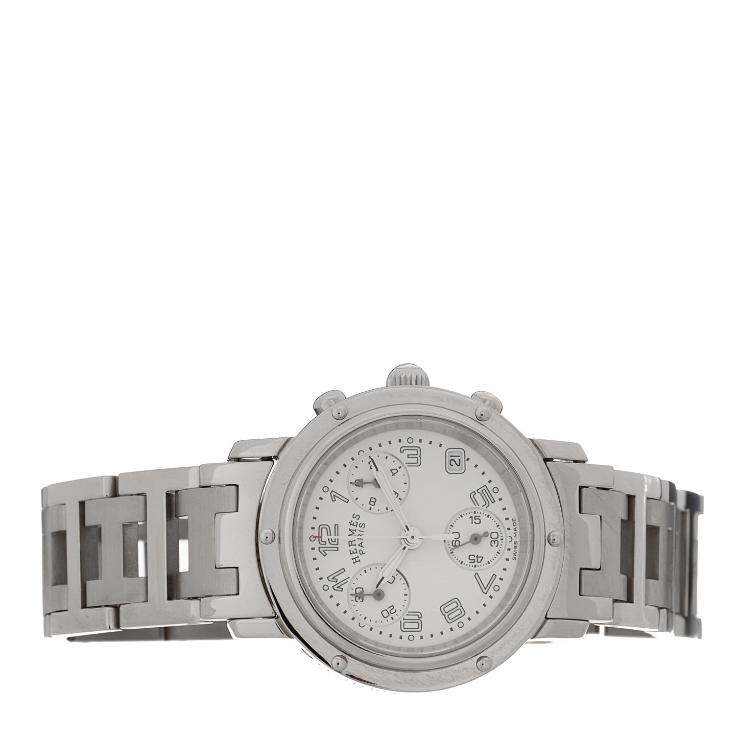 Stainless Steel 31mm Clipper Chronograph Quartz Watch